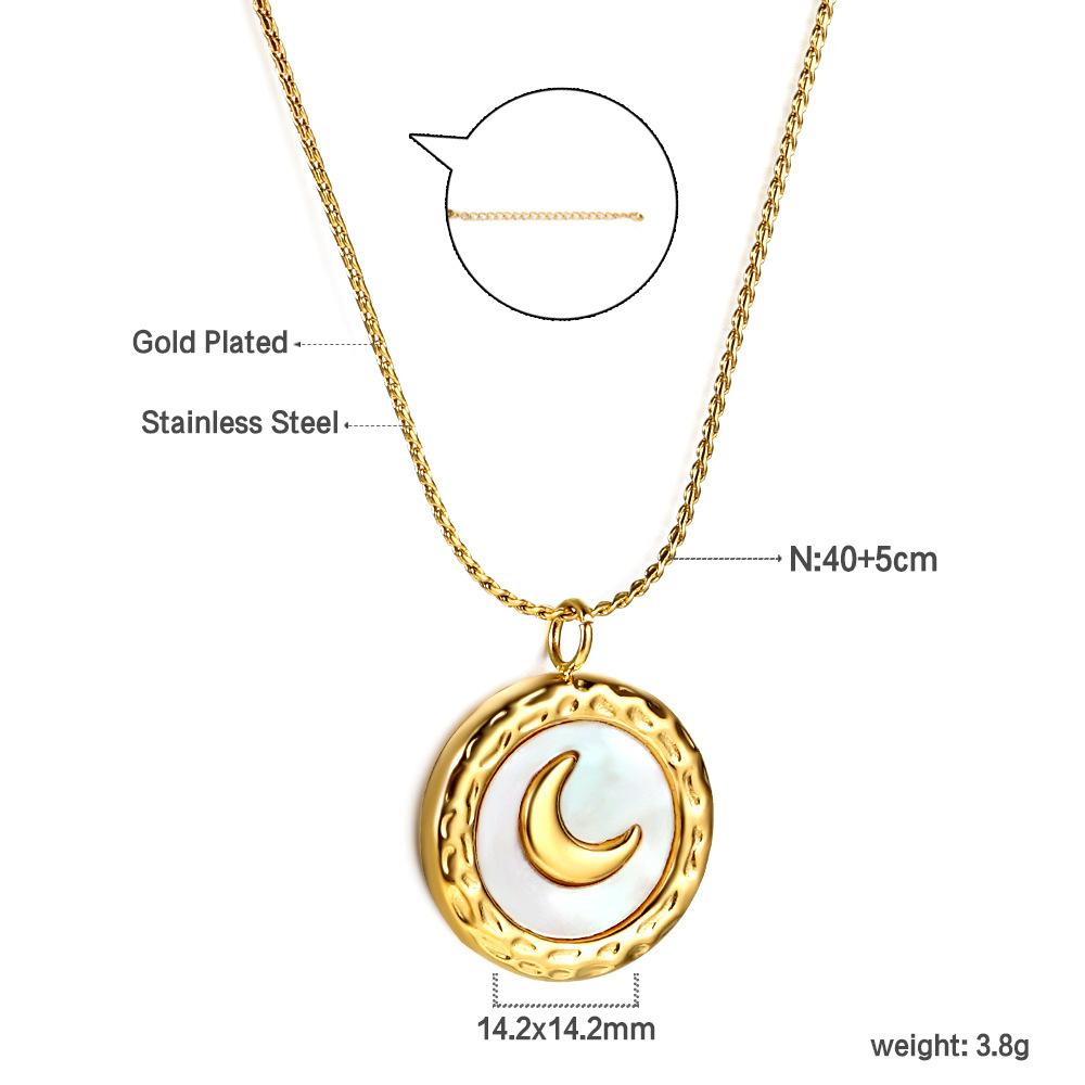 Cross-Border INS Women's Stainless Steel Sweater Chain Necklace Bamboo Chain European American Niche Design Fashionable Light