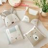 1/4pcs Cute Animal-Patterned Pillowcases with 2d Flat Printing Sofa cushion cover home bedroom room decoration