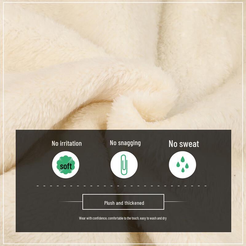 Women's Plaid Fleece-Lined Straight-Leg Casual Pants