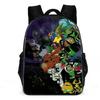 Kid Boy Girl Cartoon Daypack Ben 10 Canvas Bookbag for Student-Back To School Lightweight Backpack Large Knapsack