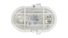 Oprawa Kanałowa Oval 1X60W E27 Iikl. 230V Ip44 Z Siatką Z Tworzywa, Biała 302015/Eu