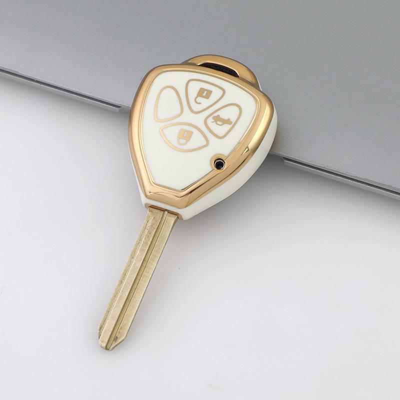 Toyota Straight Key Case for 2-4 Button Keys: Camry, Corolla