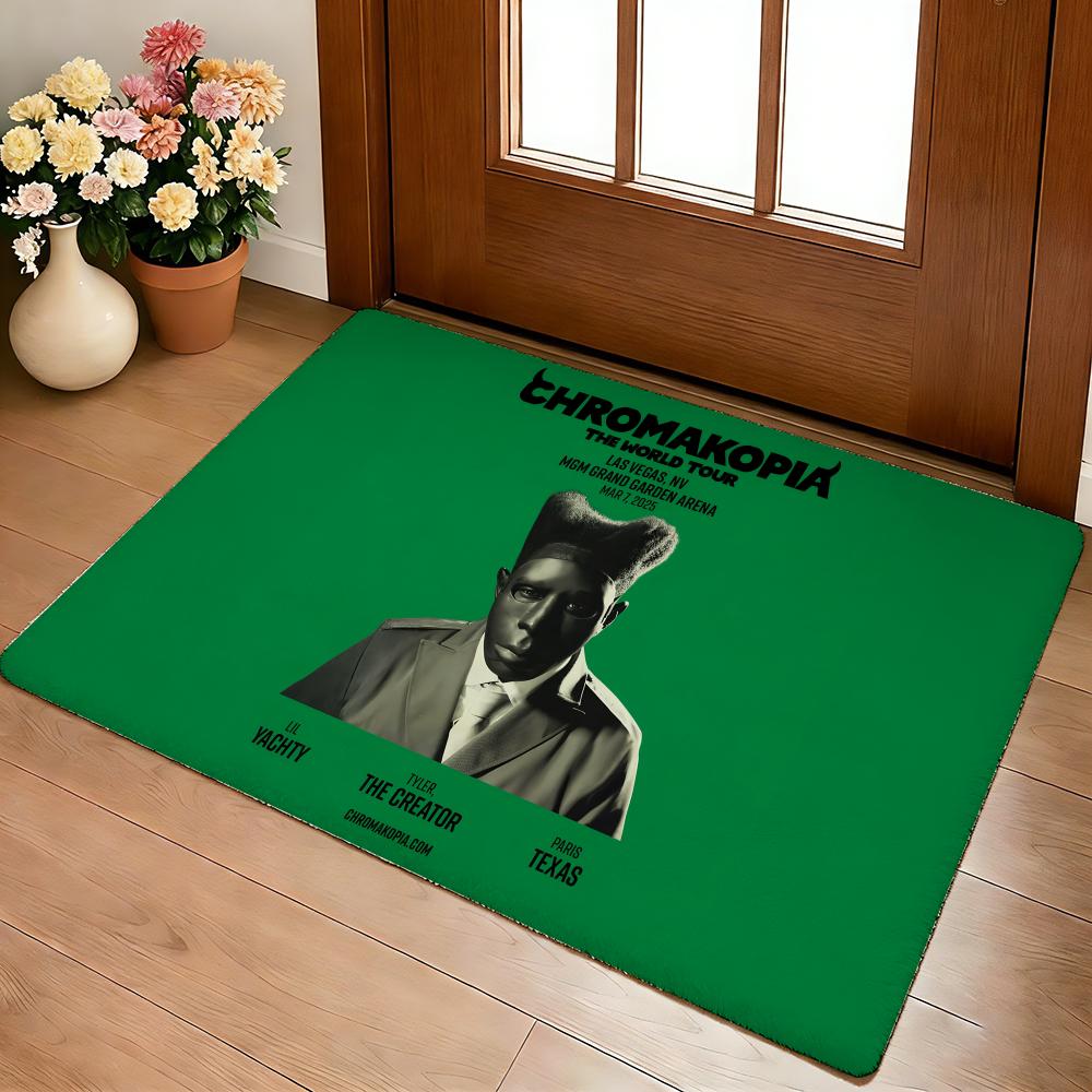 CHROMAKOPIA Like Him Hip Pop Artist Rapper Music Floor Mat Cozy Flannel Soft Thick Non-Slip Mat For Living Room Bedroom Kitchen