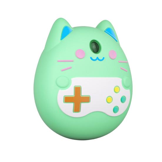 

Силиконовый защитный чехол для электронного питомца, защита от падений, ремешок для переноски, яркий цвет, идеальная посадка, защитная оболочка зелёный