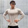 Gym Fitness T-shirt Men Casual Long Sleeve Skinny Shirt Male Bodybuilding Tees Tops Running Sports Quick Dry Training Clothing