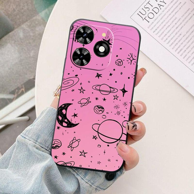 Pour Tecno Spark 10 Pro Coque de téléphone astronaute Silicone Protection appareil photo Housse arrière Pour Tecno Spark10 5G 10Pro 4G Funda Coque