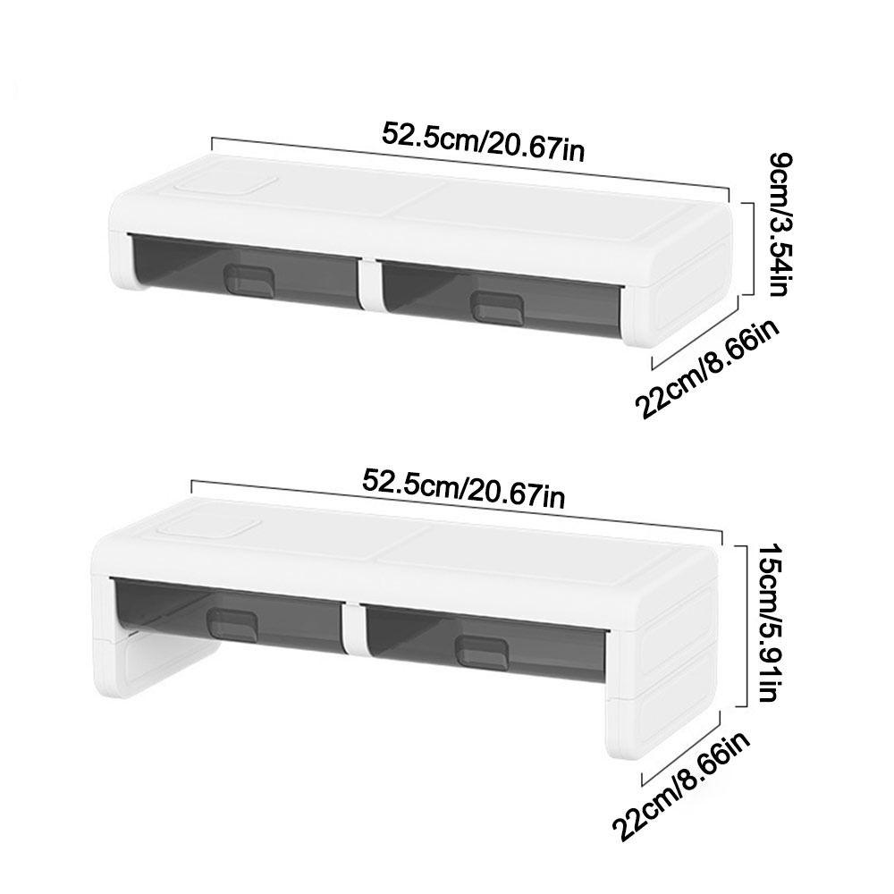 Desktop Computer Monitor Stand with Drawer Monitor Stand New Computer Heightening Rack
