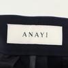 unused ANAYI made in Japan Tapered pants 38 Navy Women Used