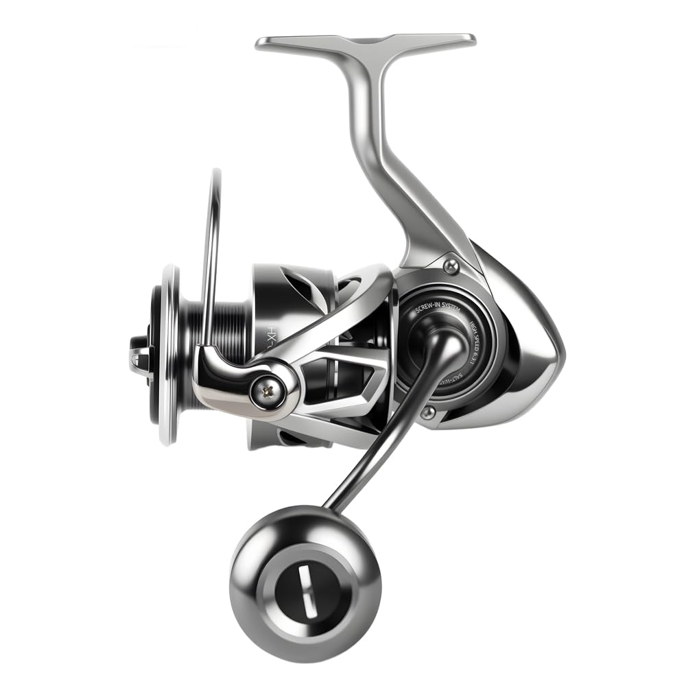 MAVLLOS FC4000 Spinning Gear 15kg Max Drag Stainless Steel Drag CNC Machined Suitable for Large Saltwater and Freshwater Use Reel, 6.31 High-Speed