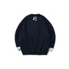 Li Ning Sweatshirts Men's Blue Crew Neck Moderate Regular AWDQ251-1
