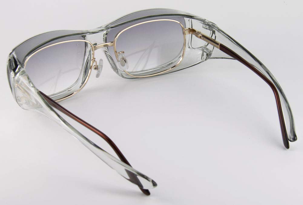 Nippon Kozai Half Color [Over Sunglasses] Gray