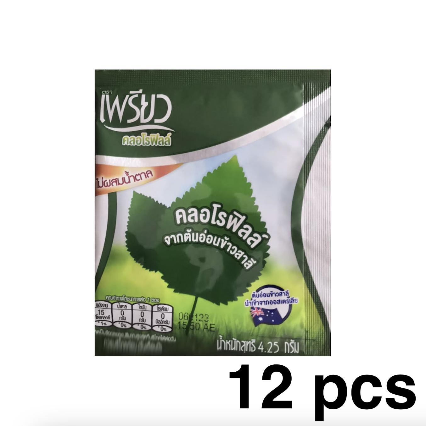 

Дієтична добавка Preaw швидкого приготування з хлорофілом 12 pcs