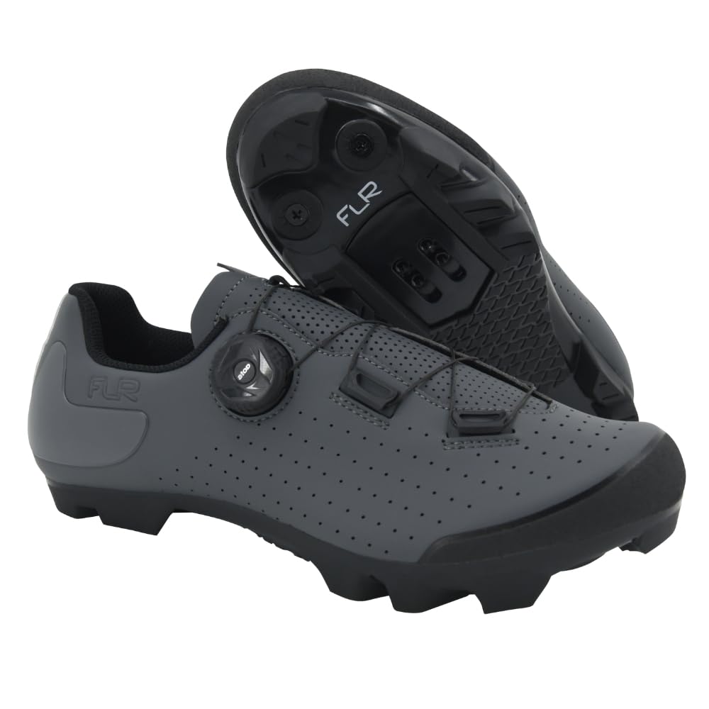 FLR MTB Cycling Shoes FX-3 42 (27.0cm) Grey серый