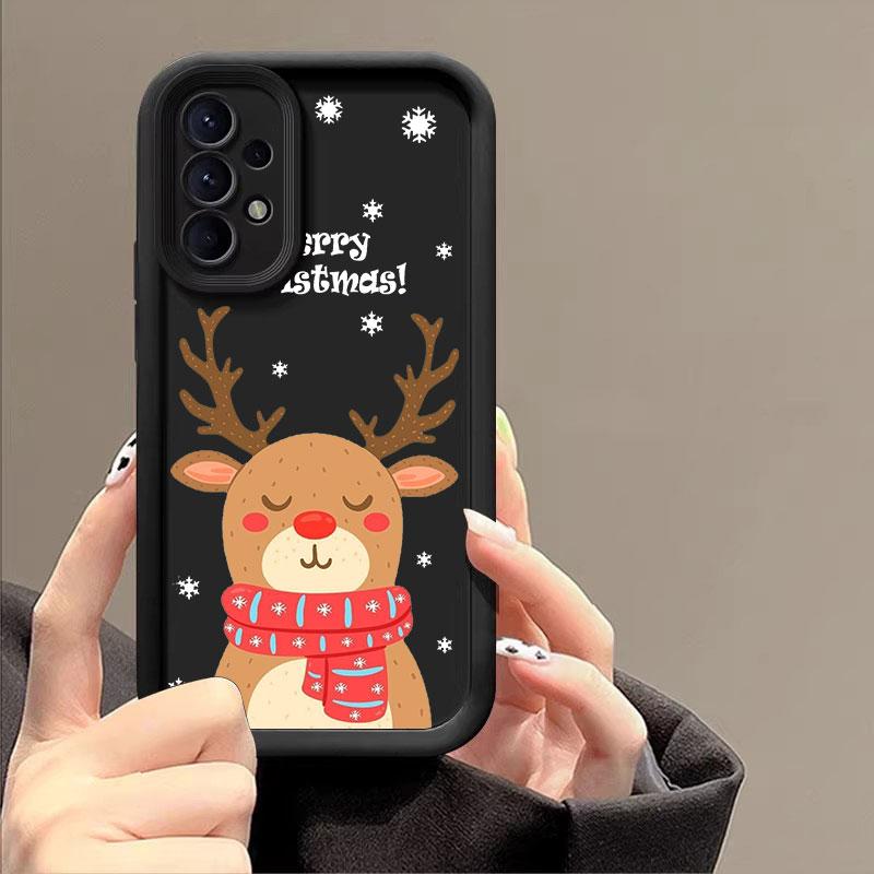 Merry Christmas New Year Gift Case For Samsung Galaxy A55 A35 5G A13 A54 A53 A52 A34 A06 A32 A14 A23 A24 A12 A51 A71 Phone Cover