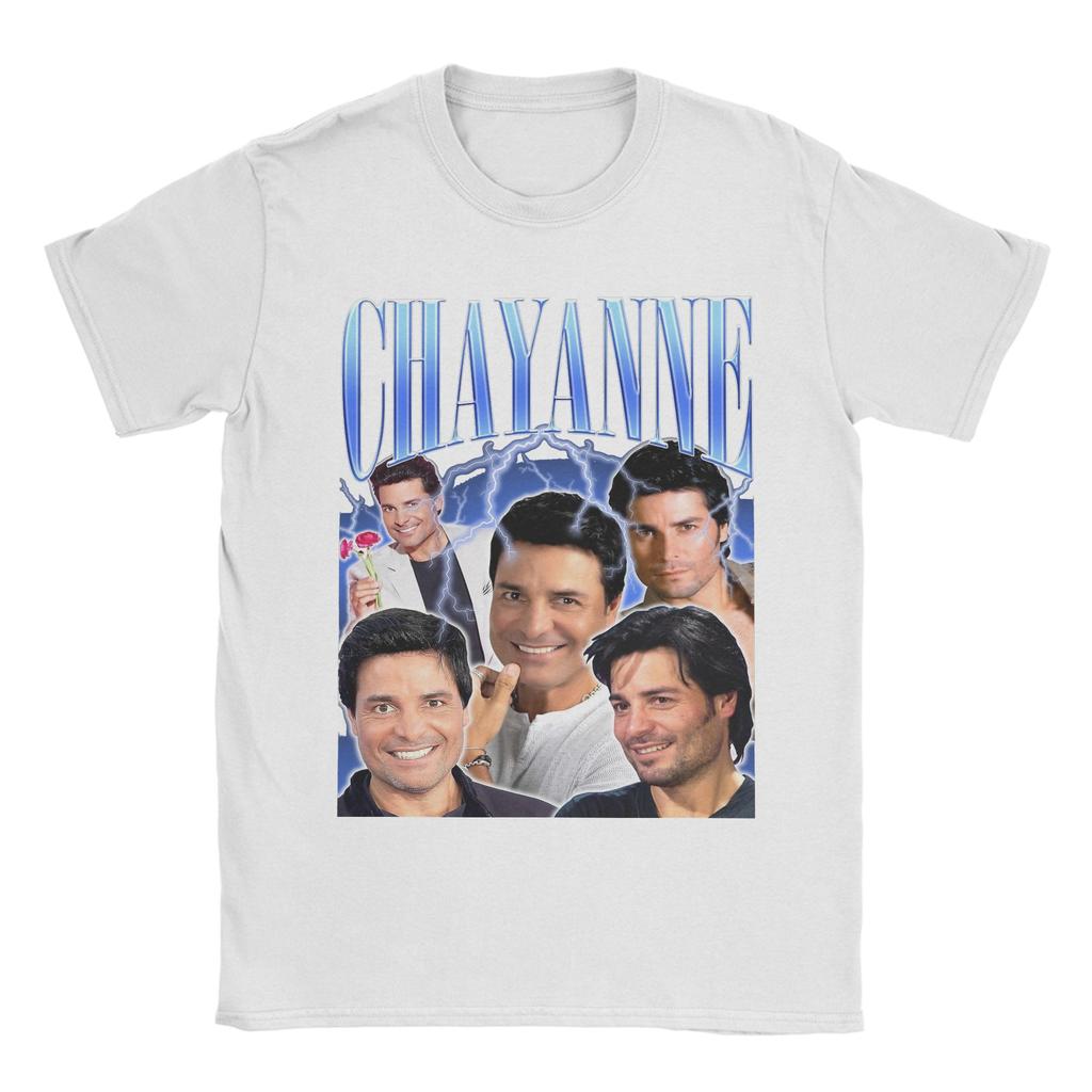 Chayanne Vintage Retro Design T Shirt for Men Pure Cotton Humor TShirt Crew Neck  Tee Shirt Short Sleeve Clothes Gift Idea