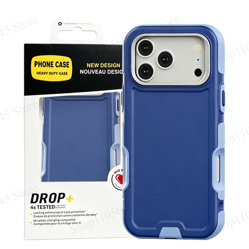 Ott Box Heavy Duty Defender Armor Phone Case for IPhone 18 17 16 15 14 13 12 Pro Max 16 15 14Plus PC+TPU Magnetic Shockproof Anti Scratch Protect Case