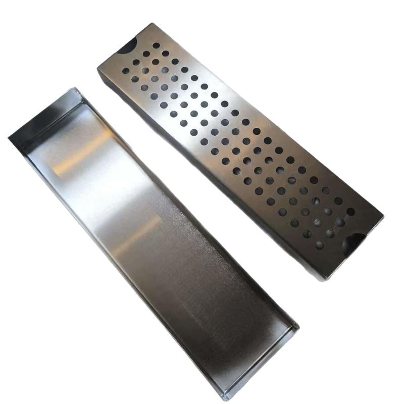 Portable Stainless Steel Drainer for High Traffics Restaurants Drip Tray Draining Rack for Coffee Shop Utensils