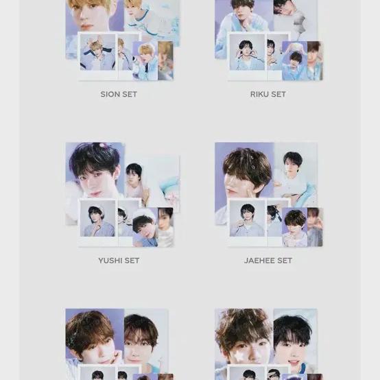 Nct Wish Season Sitting Photo Pack Set Yuushi Riku
