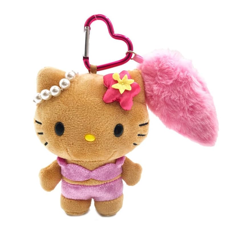 

TCP hello kitty Mascot key chain with tail sunburn 985125 GOGO gal Y2K heisei JK
