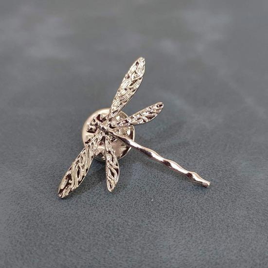 1/2 stk. Broche til Kvinder, Dekorative Kraveknap med Libelle-design, Praktisk Tilbehør til Trøjer, Kjoler, Jakkesæt, Hatte