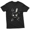 Creepy Cute Bunny Rabbit Alt Goth Grunge Horror Aesthetic 100% Cotton T-shirt Mens Tees Top