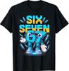 67 Six Seven 6-7 - Funny Italian Brainrot Kids Gaming Meme T-Shirt