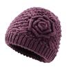 Medium and Old Hats for Women, Piled and Thickened Old People's Hats In Winter, Warm Mother Hats, Old Women's Autumn Knitted Wool Hats