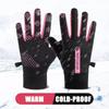 Windproof Winter Warm Gloves Thickened Cycling Mittens Unisex Touch Screen Gloves  Outdoor