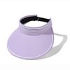 UV empty top hat cycling sun protection hat women's summer face cover UV protection sun hat electric vehicle sun hat