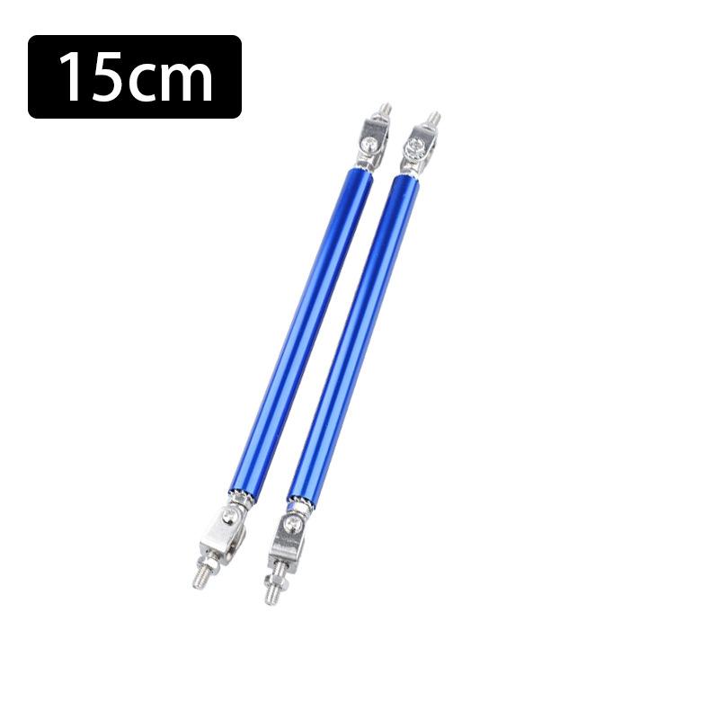 2x Univerzální Závodní Nastavitelná Přední Zadní Lišta Nárazníku Rozdělovač Podpěrná Tyč Sada Závodní 75mm/100mm/150mm/200mm Styling Auta Tunning