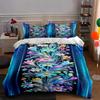 Colorful Floral Swirls Bedding Duvet Cover Sets Duvet Covers Pillowcases Gifts (1 * Duvet Cover 2 * Pillowcases, Without Duvet Insert)