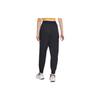 Nike SS22 Solid Color Logo Print Cuffed Sports Pants Women Bottoms Black DN4848-010