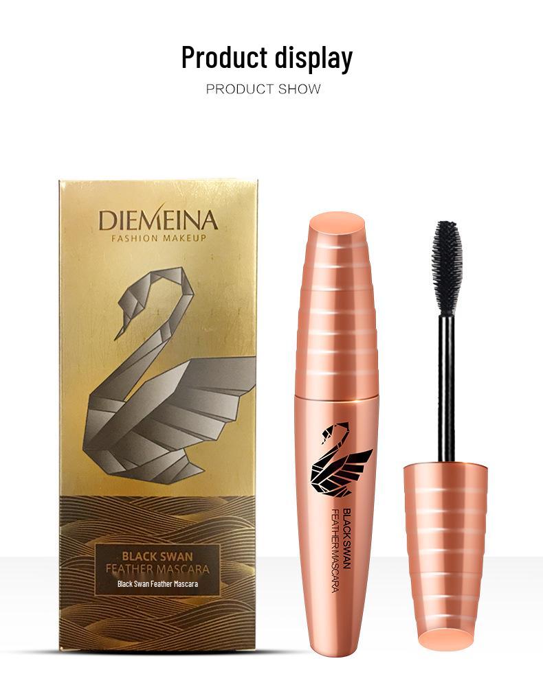 

Тушь для ресниц Meina Black Swan 3D: Удлиняющая, Утолщающая, Подкручивающая, Водостойкая, Не размазывающаяся формула с волокнами