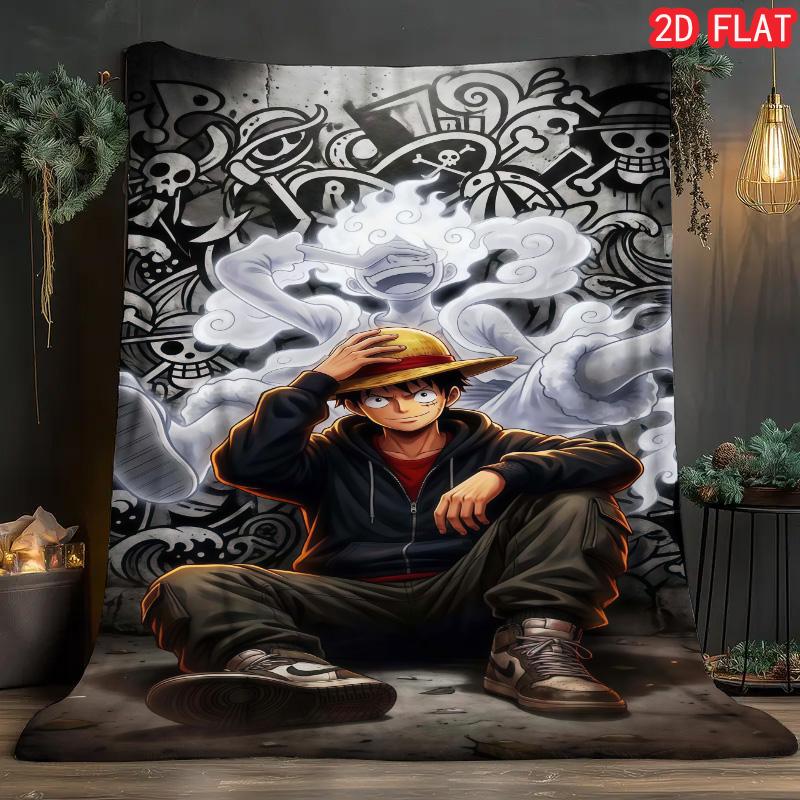 

One Piece Portable Flannel Blanket Lightweight Warm for Outdoor Camping Picnic and Travel Trip THW 75x90cm