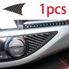 For Toyota Highlander 2014- Real Carbon Fiber Console AC Switch Cover Trim