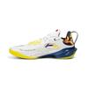 Li Ning Flash Attack 11 CBA Guangdong Team PE Edition Men Basketball Shoes White Blue ABAU053-18