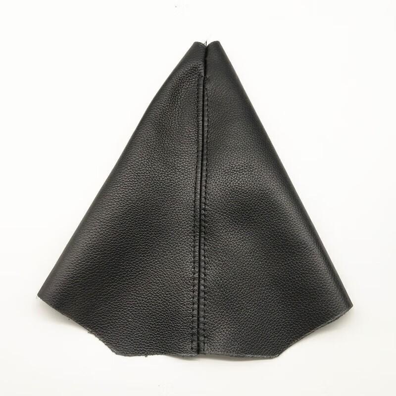 Genuine Leather Shift Knob Cover for Changan Suzuki Alivio Manual Transmission Black Black Line (Leather) Separate Cover