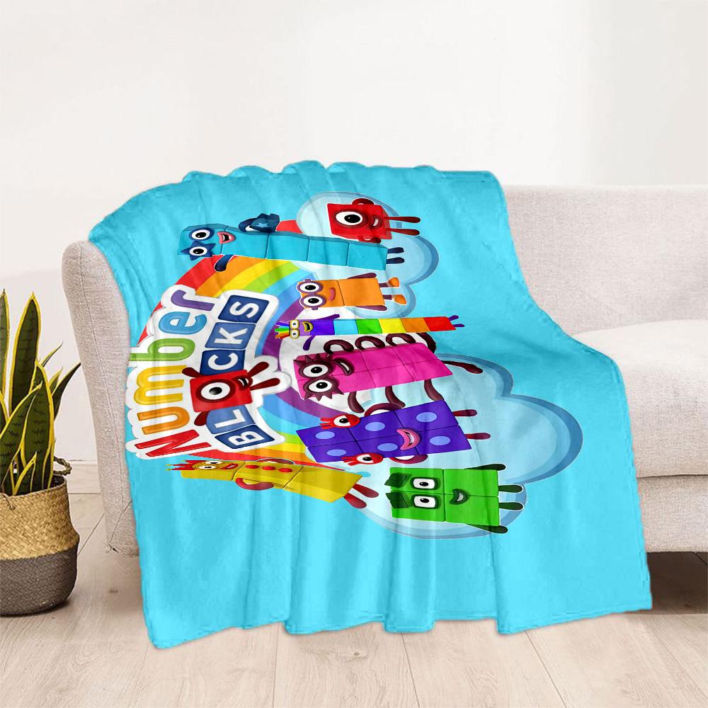 Numberblocks Blanket Comfortable Perfect for Sofa Bed Couch for All Occasions Stylish Decor Ideal Gift For Birthday Valentine'S Day