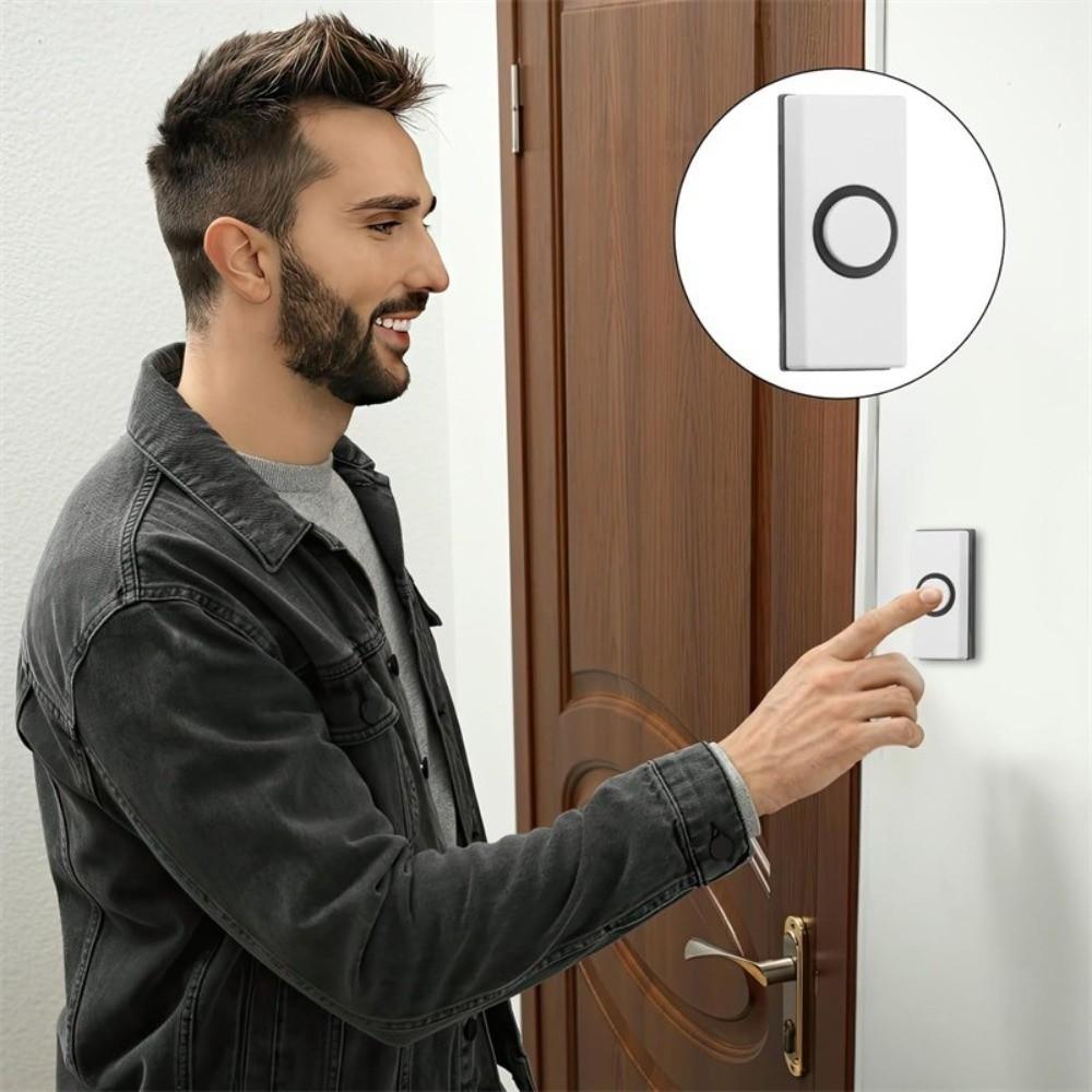 Plastic Doorbell Push Button with Screws Door Bells Switch New Doorbell Switch