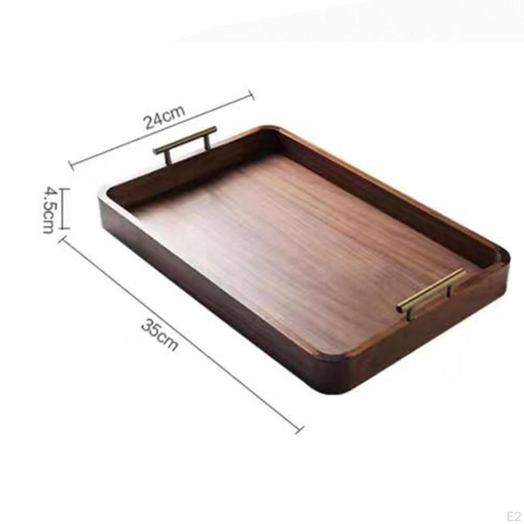 Home Tray for Serving Fruits And Makeup Organizer Kitchen Table