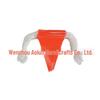 Multi-Color PVC String Flags: Orange, Red, Yellow, Blue, Green, Pink, Purple - Mesh Fabric Safety Warning Flags