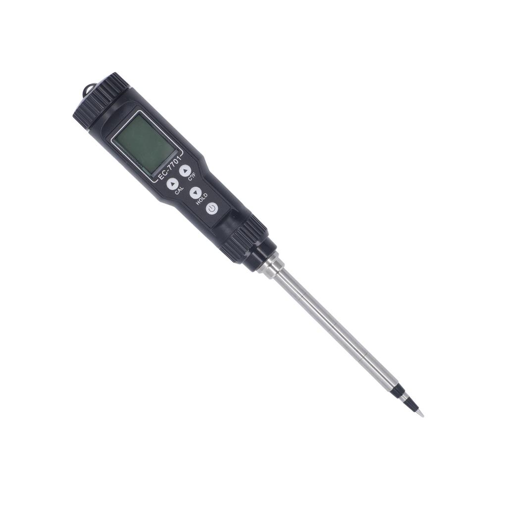 Digital Soil Meter, Portable EC Tester with LCD Backlight Display for Greenhouse Horticulture Farmland