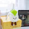 Fun Pistachio Plush Doll Keychains Kawaii Fruit Plushie Pendant Cute Backpack Accessorie Christmas Decorations Gifts for Friends