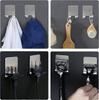 Stainless Steel Razor Rack Hook, Waterproof Self-adhesive Razor Rack Hook, Manual Razor Rack MYY