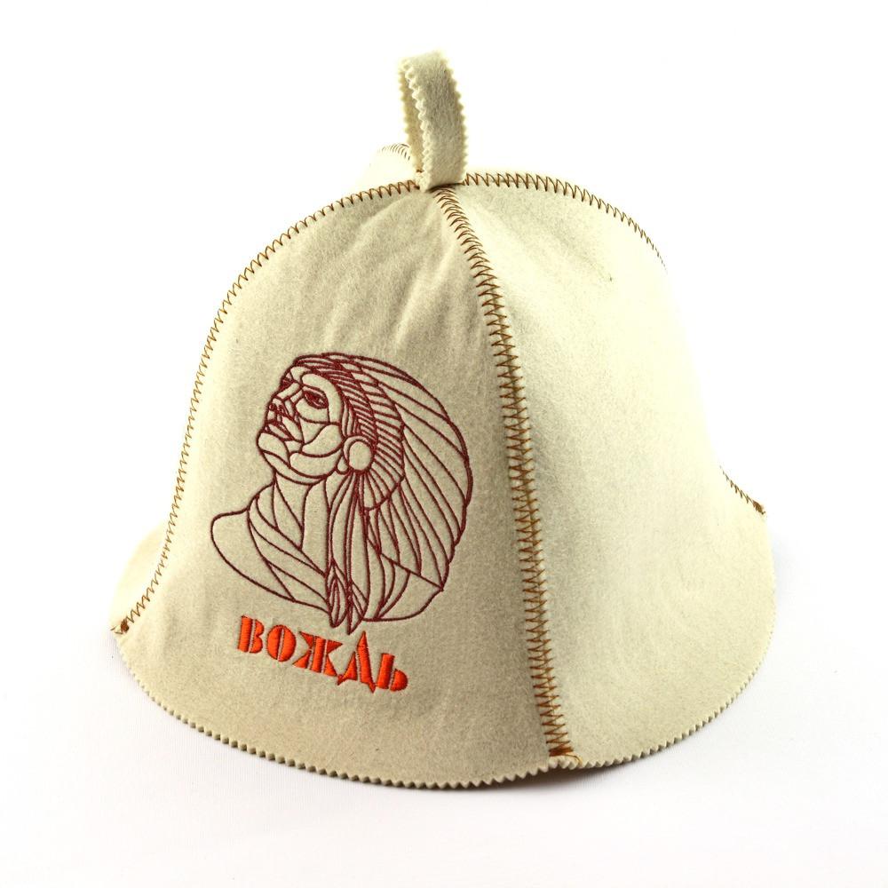 

Шапка для сауни та лазні SUNROZ Вождь штучний фетр Білий (SUN-LС-61)