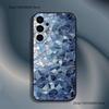 Bunte Glas-Handyhülle für Samsung S26, S25, S24, S21, S22, S23, S30, Ultra, S20, Plus, Fe, Lite, 5G Schwarze Hülle
