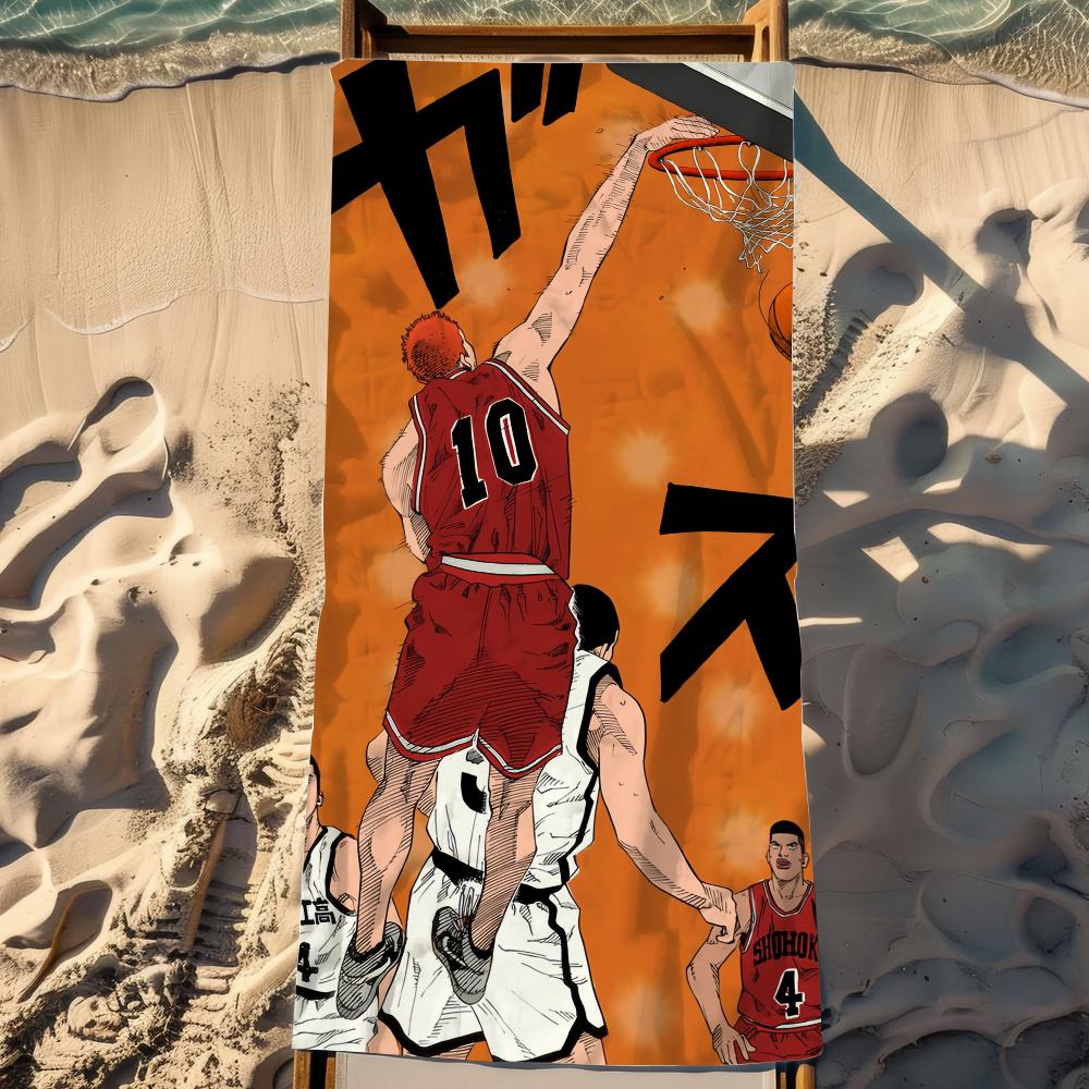 S-SLAM DUNK-K ANIME Towel Beach Quick Dry Soft Pool Towels Gift for Travel Gym Shower Camping sports