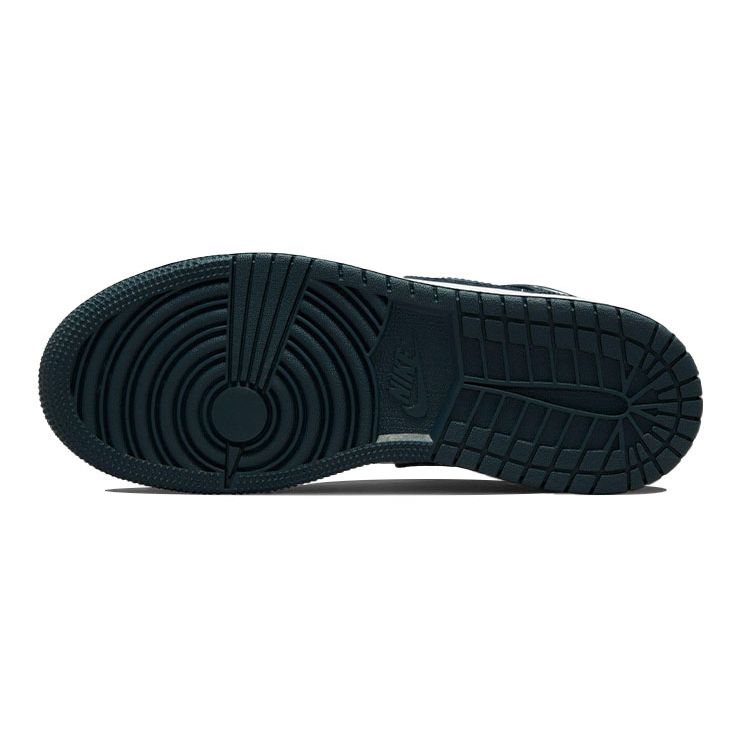 Air Jordan 1 Mid GS Armory Navy White Black 554725-411