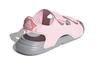Adidas Swim Sandal Synthetic Leather Comfortable Cushioning, Wear Resistant Children's Sandals Pink FY8937
