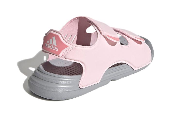Adidas Swim Sandal Synthetic Leather Comfortable Cushioning, Wear Resistant Children's Sandals Pink FY8937